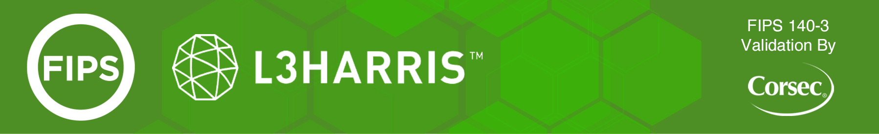 Corsec - L3Harris FIPS Banner