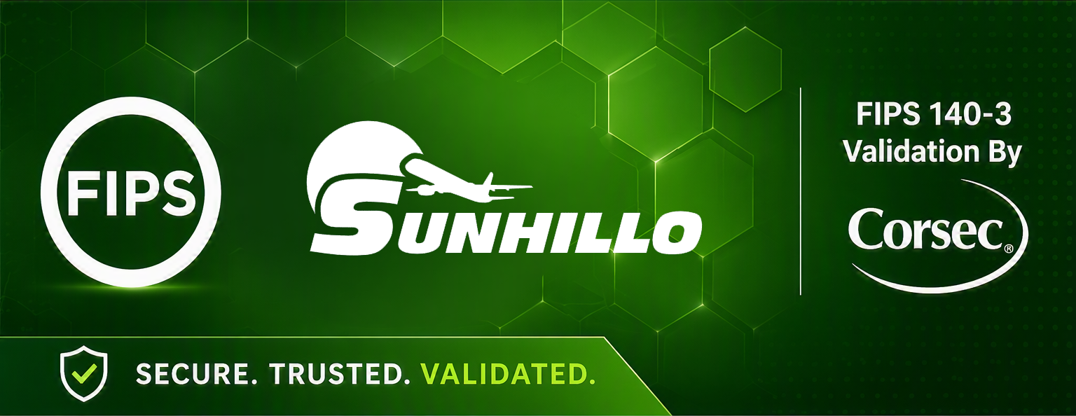 Corsec - Sunhillo FIPS Banner